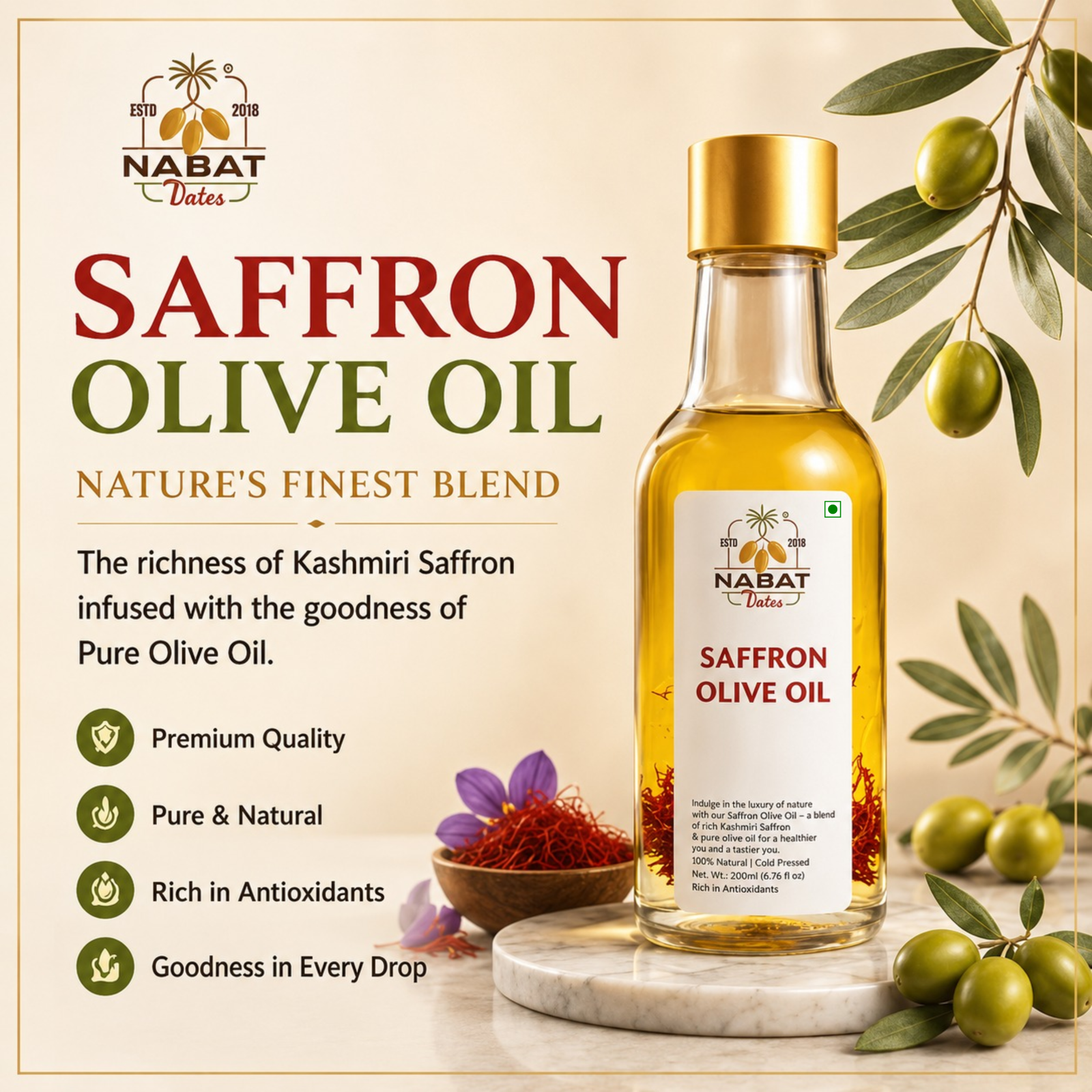 Saffron olive oil (2)